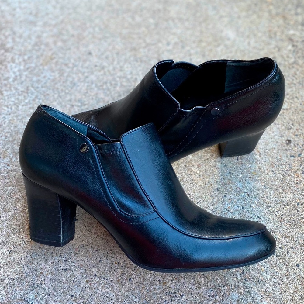Franco Sarto | Renada | Black Heeled Ankle Boots